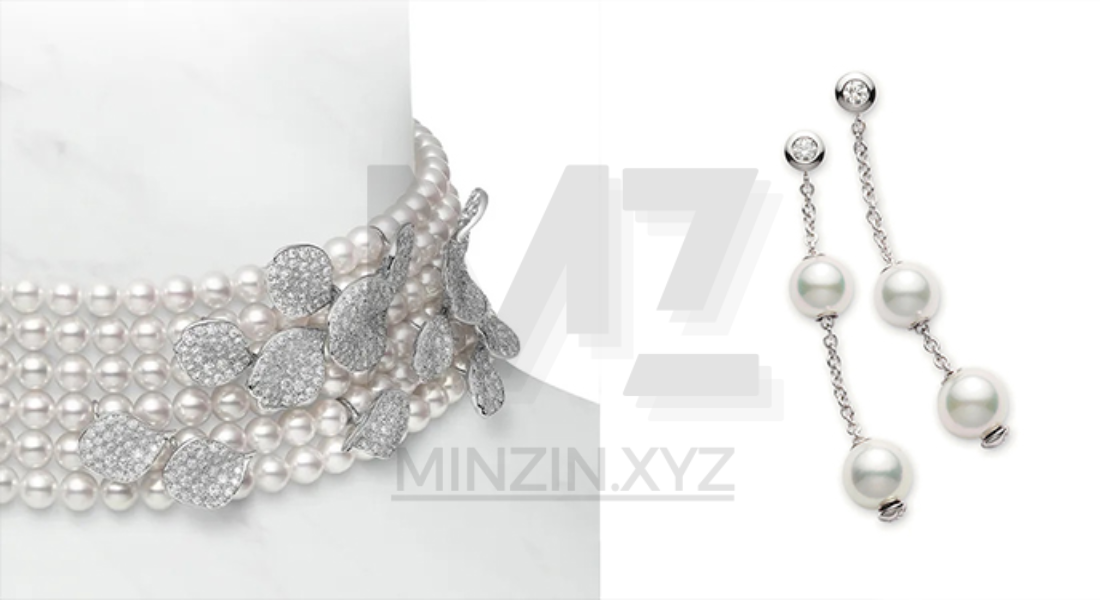 Mikimoto pearl pendants